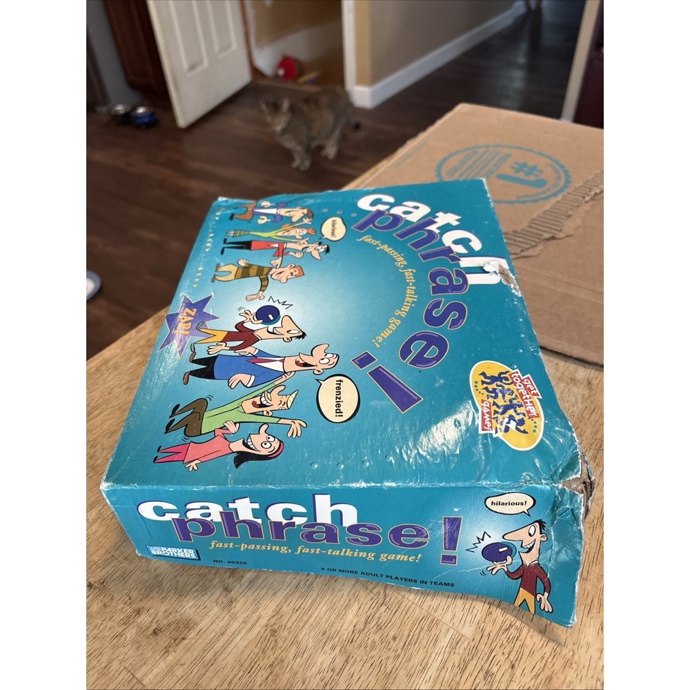 Original Catch Phrase! Board Game Vintage 94 Parker Brothers Complete Tested Vtg